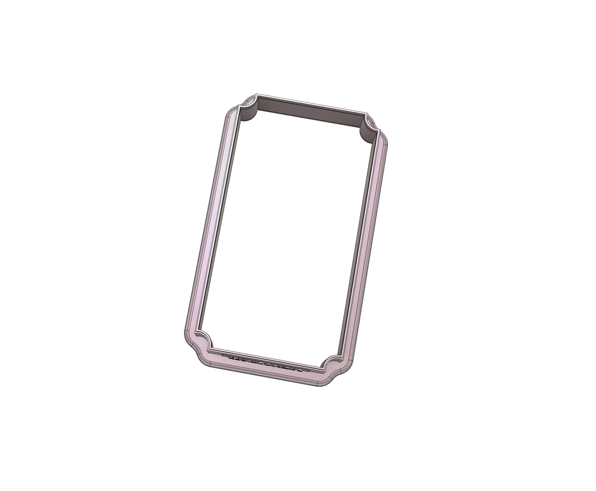 Rectangle Plaque 3 Cookie Cutter