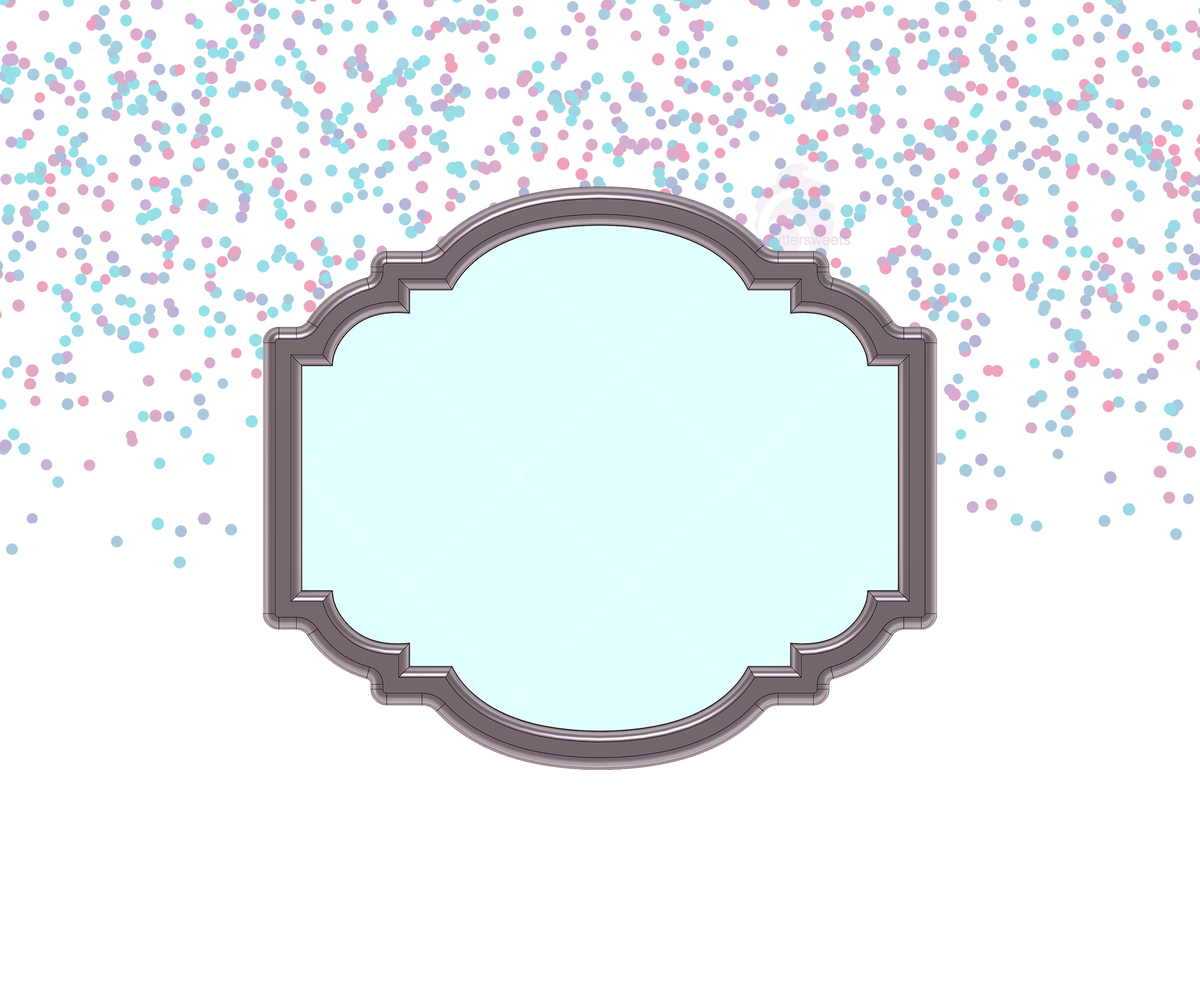 Sara Plaque Cookie Cutter