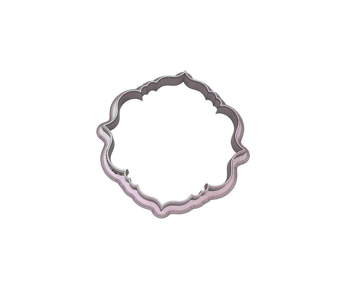 Scallop Plaque 12 Cookie Cutter