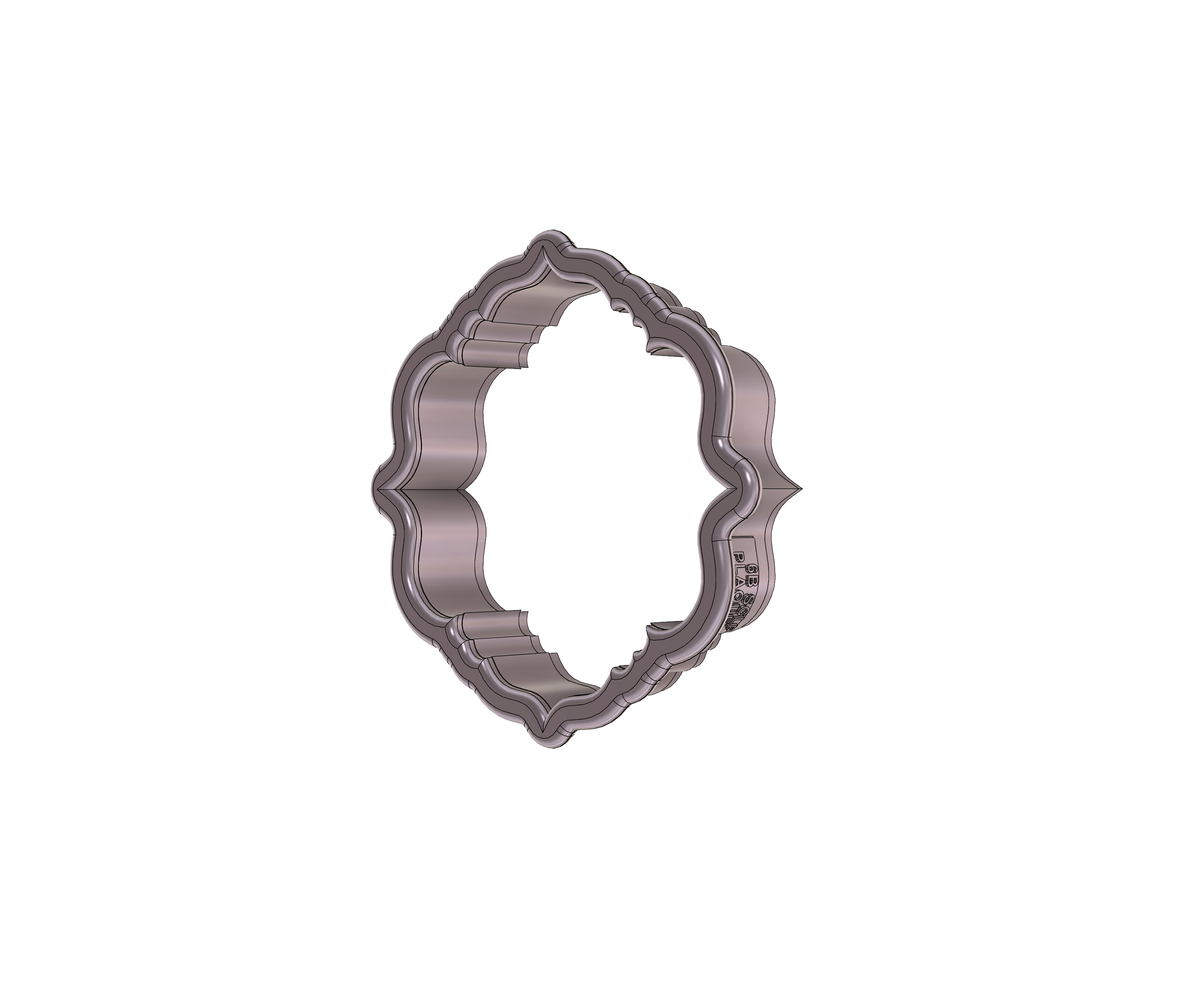 Scallop Plaque 12 Cookie Cutter