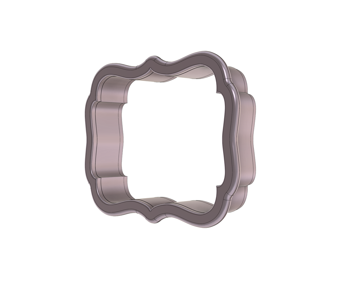Scallop Plaque 2 Cookie Cutter