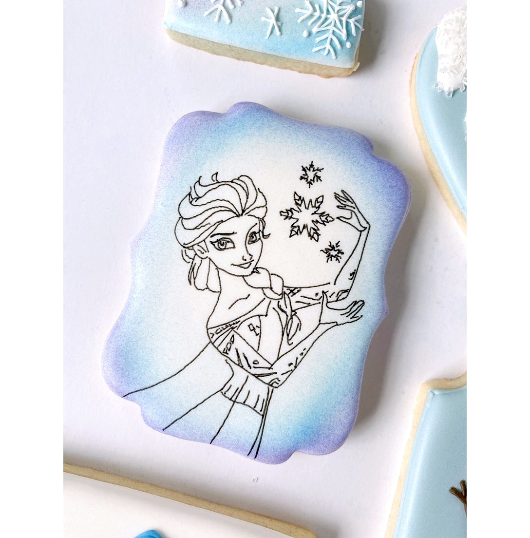 DIGITAL STL Download For Scallop Plaque 2 Cookie Cutter