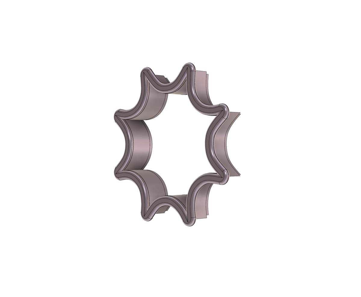 DIGITAL STL Download For Spiderweb 1 Cookie Cutter