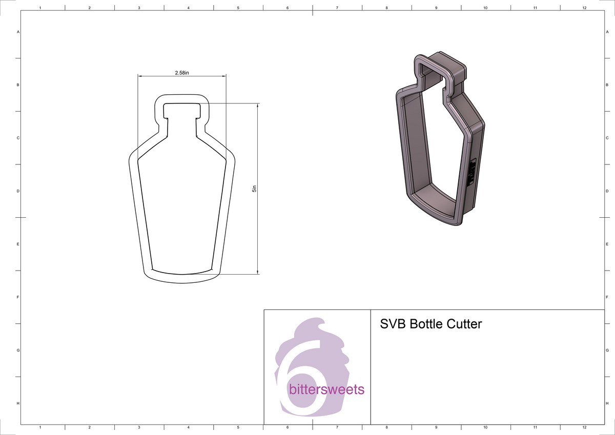 DIGITAL STL Download For Sugar Vibes Halloween Class Cookie Cutter Set