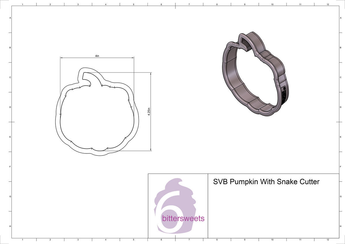 DIGITAL STL Download For Sugar Vibes Halloween Class Cookie Cutter Set