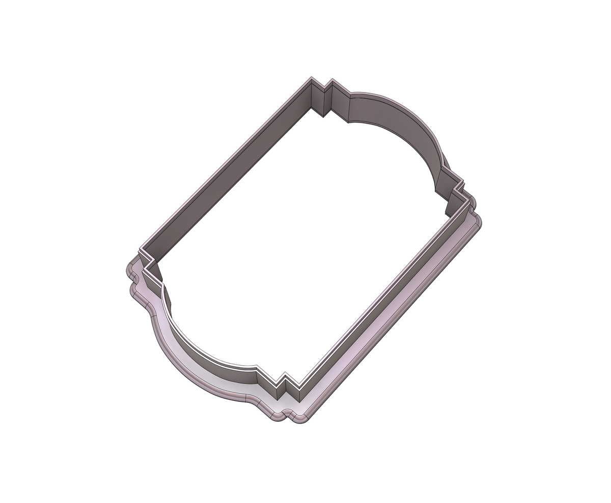 DIGITAL STL Download For Tall Murphy Plaque Cookie Cutter