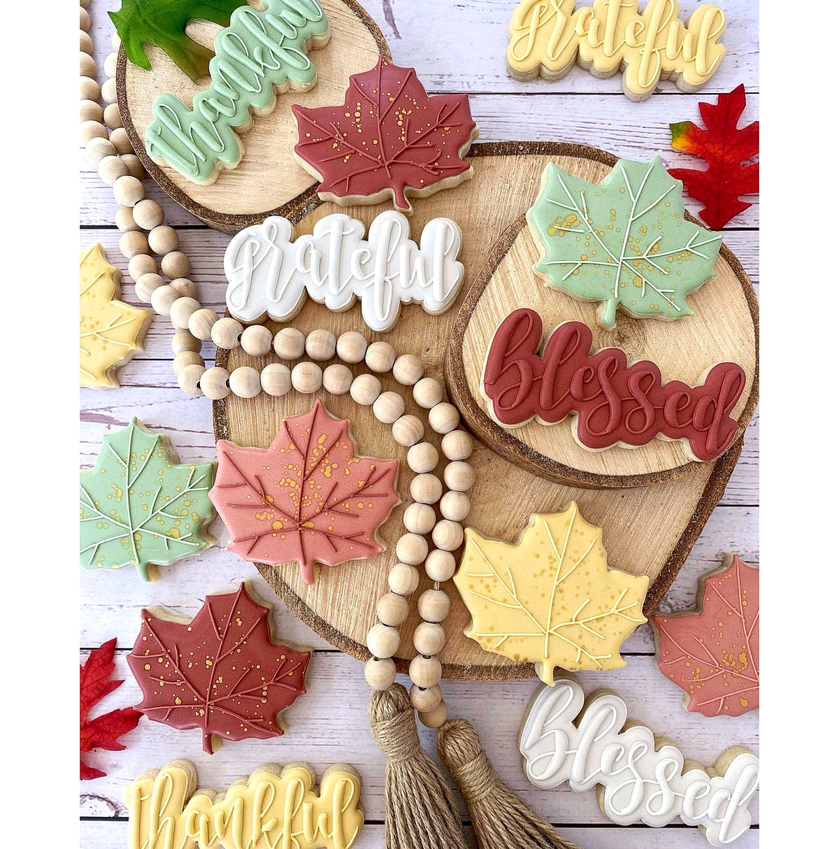 Grateful 1 Lettered Cookie Cutter