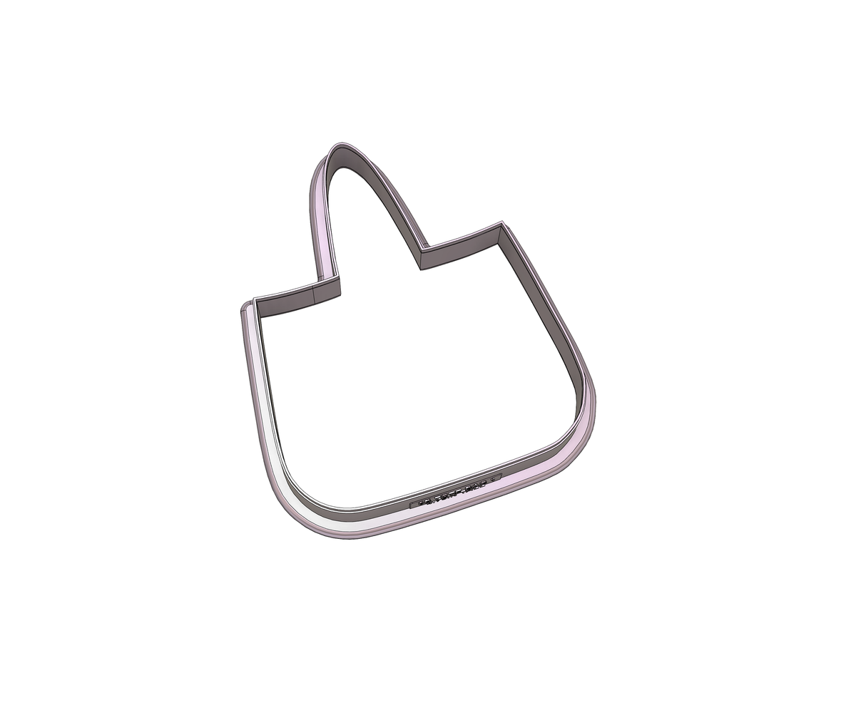 DIGITAL STL Download For Tote Bag 1 Cookie Cutter