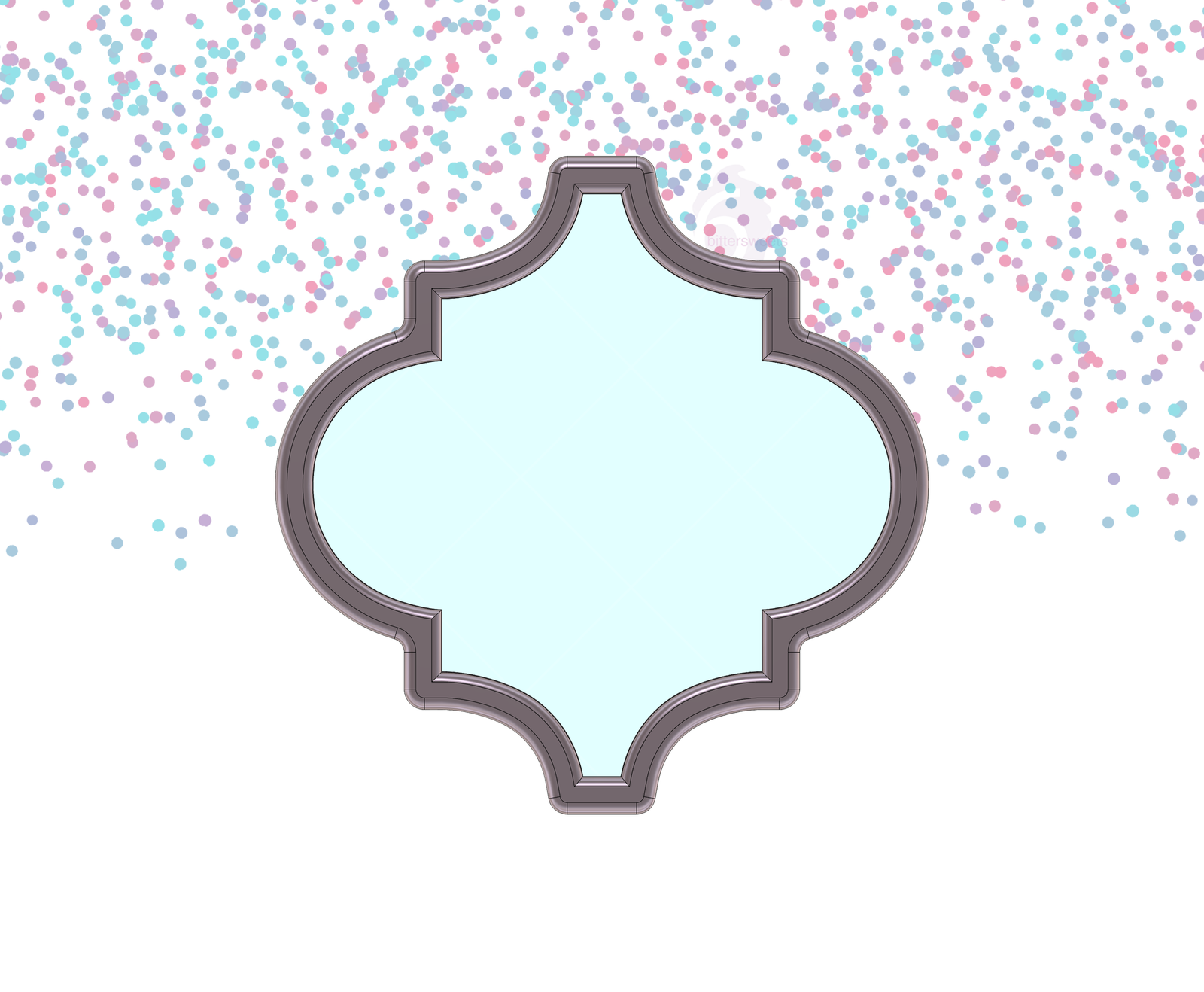 DIGITAL STL Download For Tuile Plaque Cookie Cutter