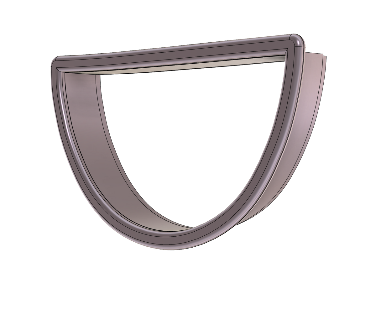 DIGITAL STL Download For Watermelon / Wide Rainbow Cookie Cutter