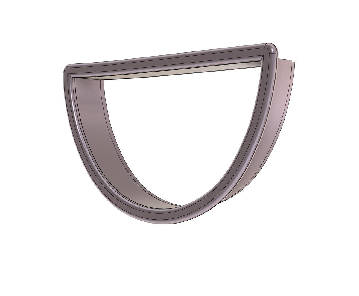 Watermelon / Wide Rainbow Cookie Cutter