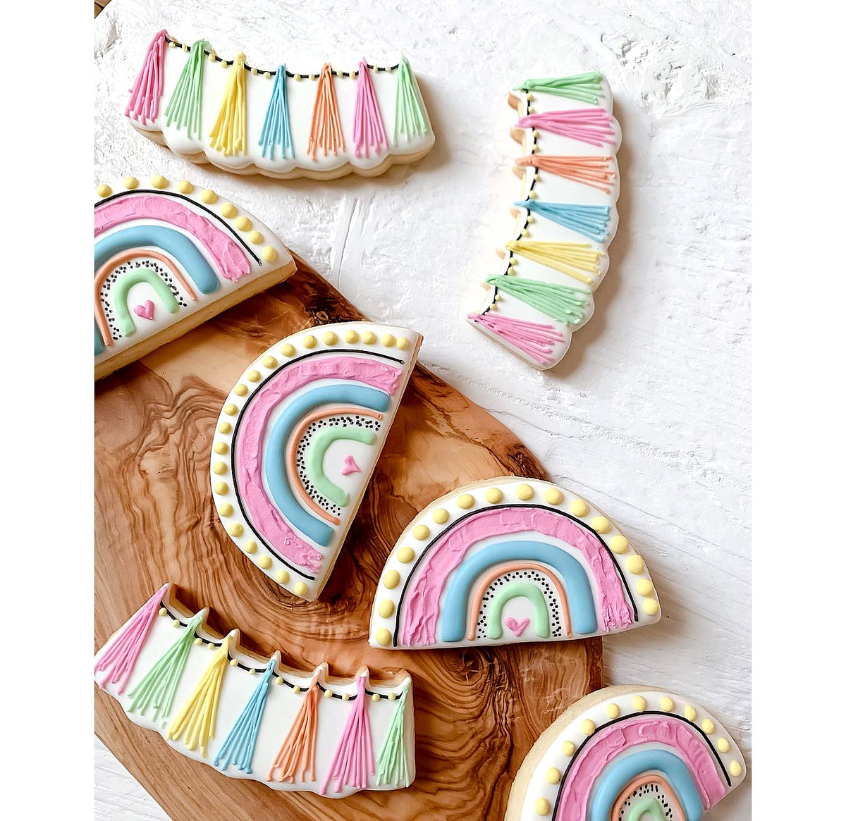 Watermelon / Wide Rainbow Cookie Cutter