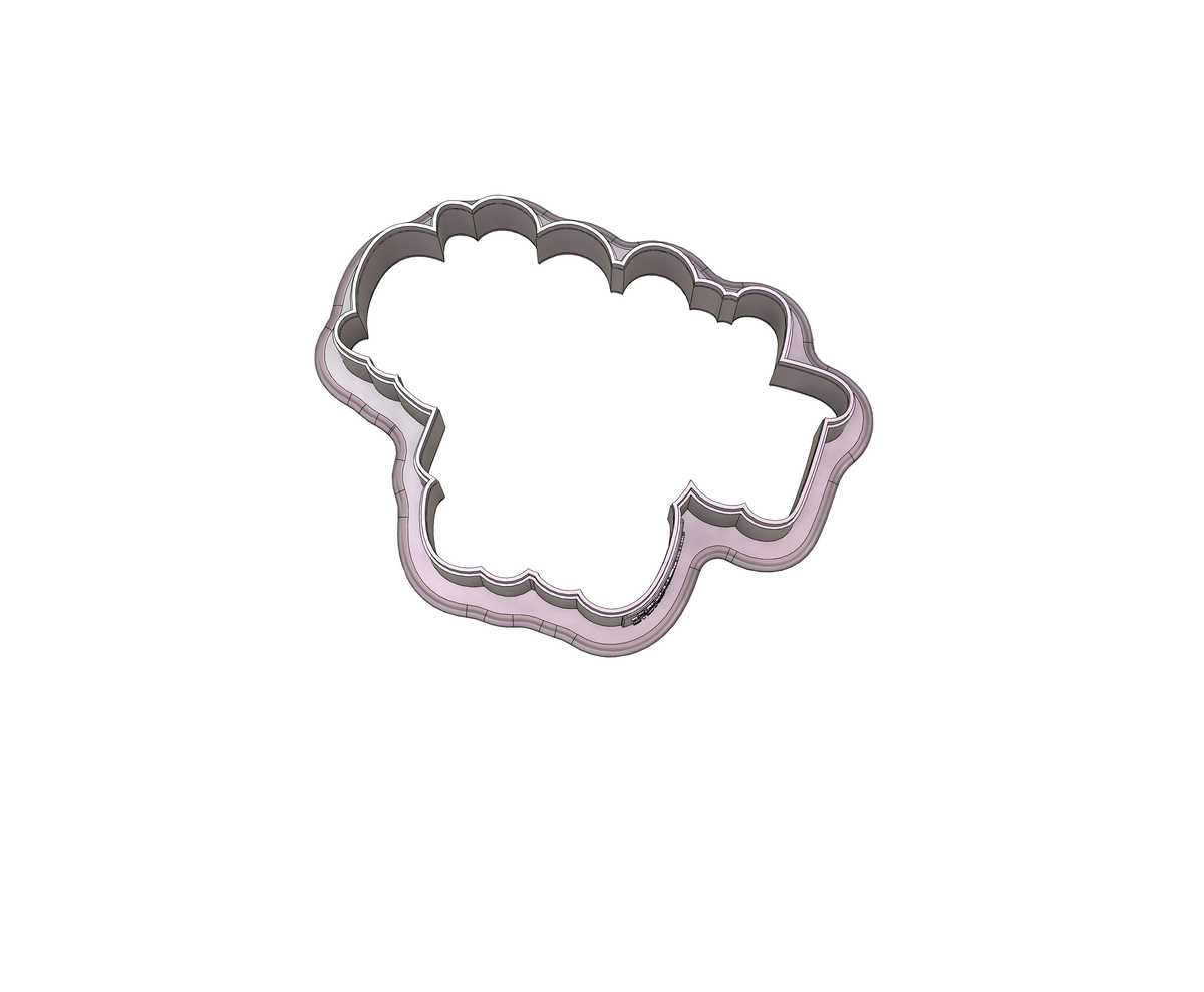 We Go Together Like Lettered Cookie Cutter