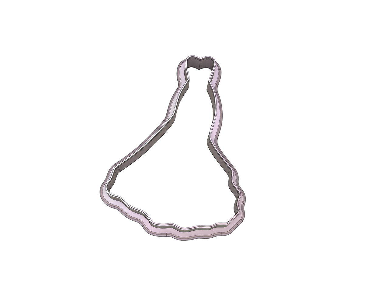 Wedding Dress 1 Cookie Cutter