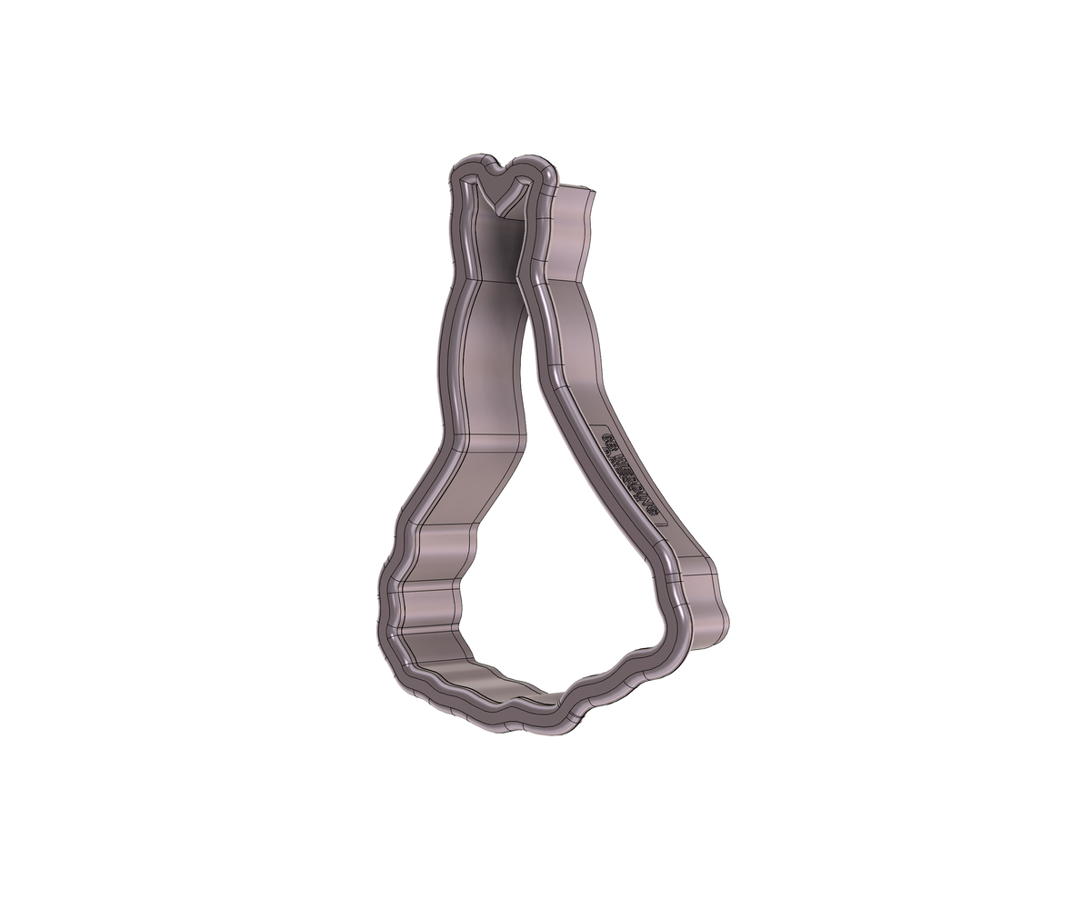 DIGITAL STL Download For Wedding Dress 2 Cookie Cutter