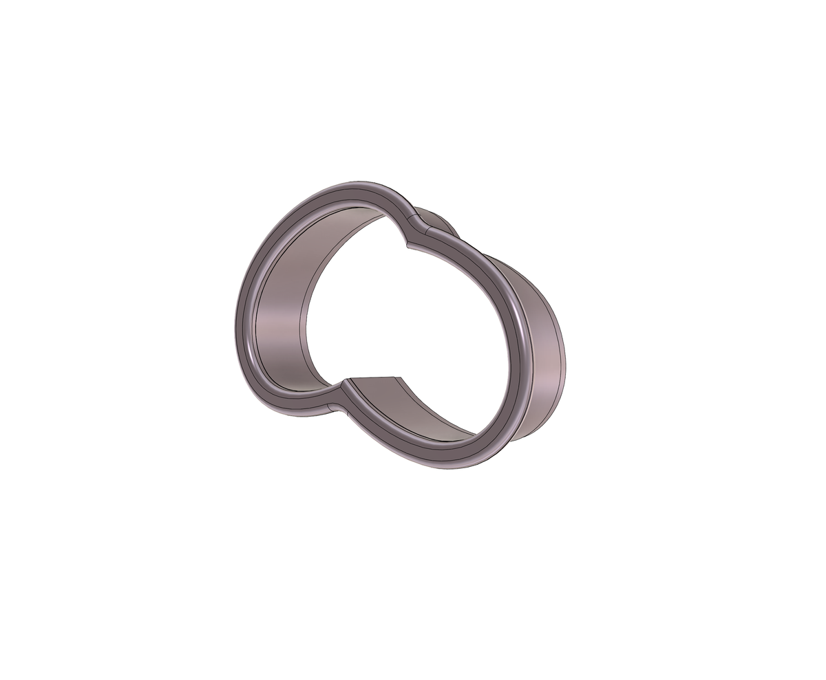 DIGITAL STL Download For Wedding Rings 1 Cookie Cutter