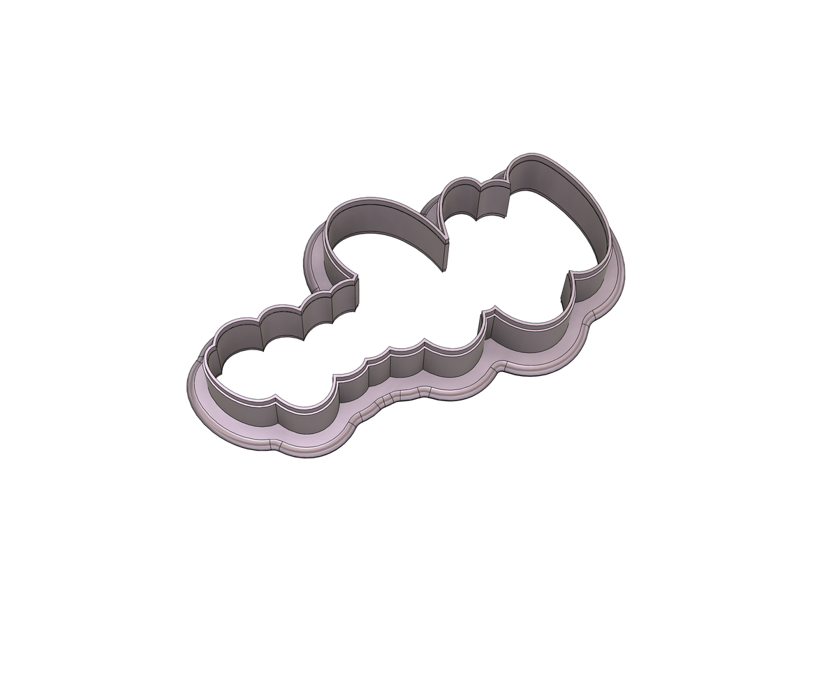 DIGITAL STL Download For Welcome Lettered Cookie Cutter