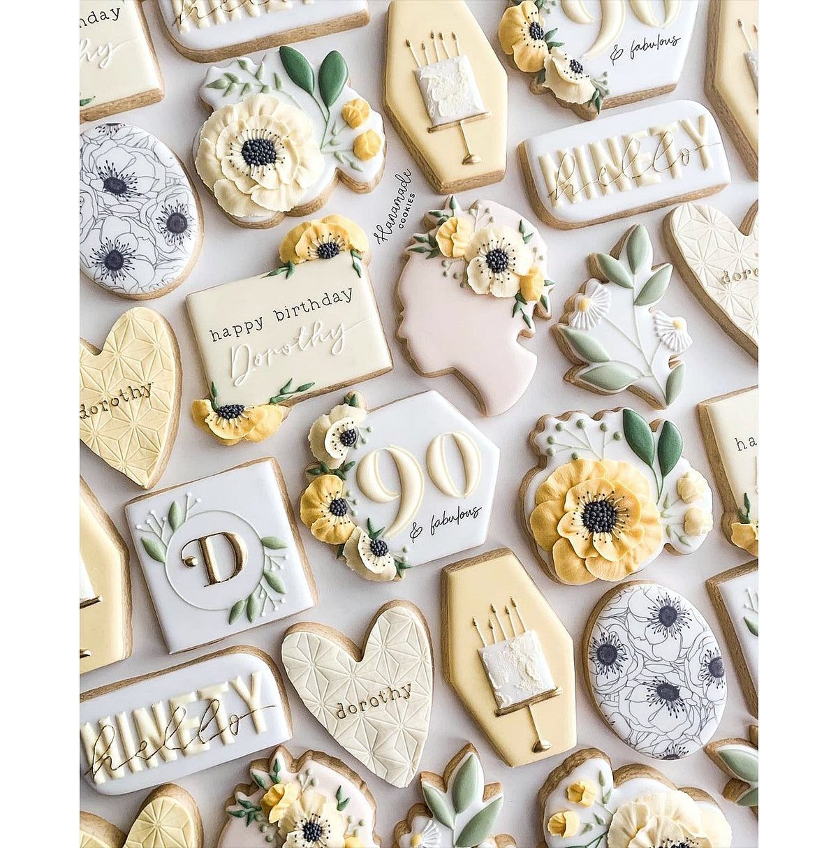 DIGITAL STL Download For Woman&#39;s Head Floral Profile 1 Cookie Cutter