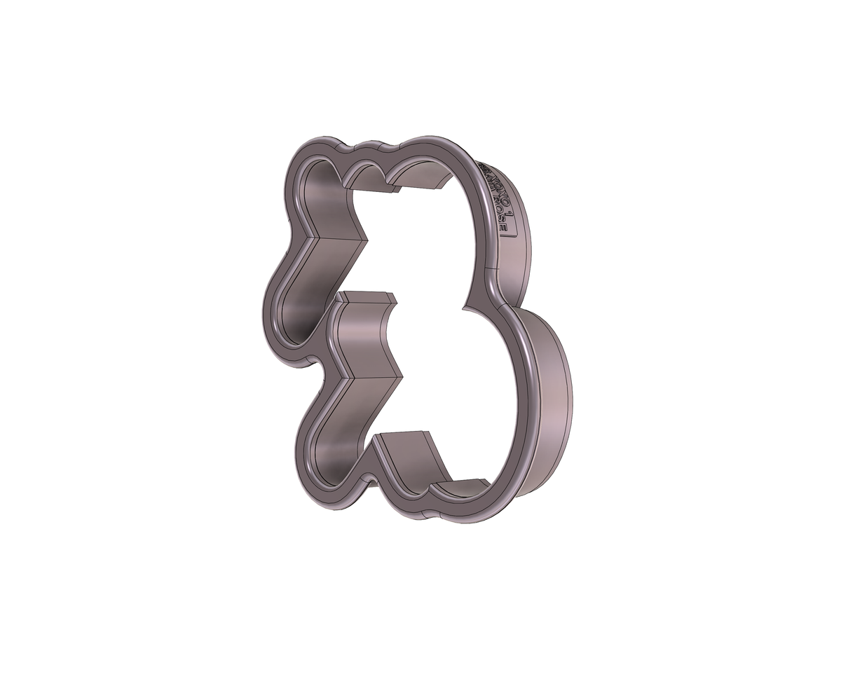 XOXO 1 Lettered Cookie Cutter