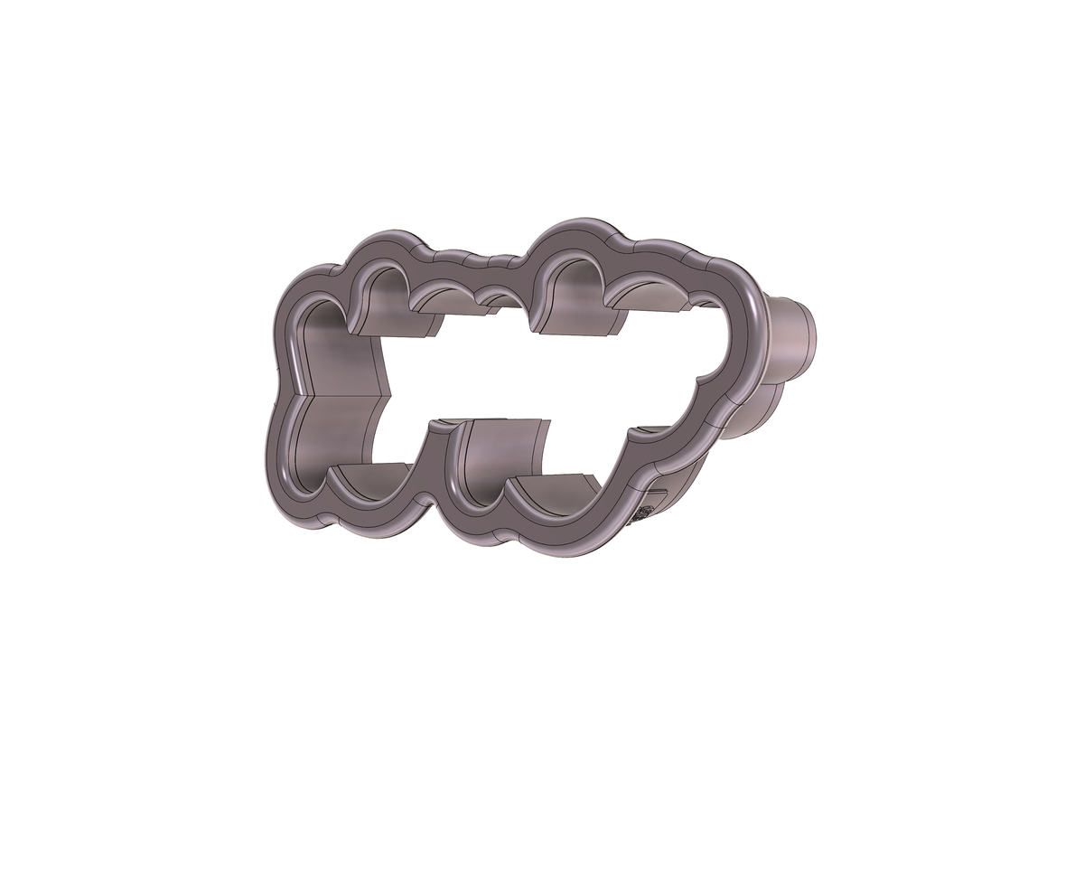 XOXO 2 Lettered Cookie Cutter