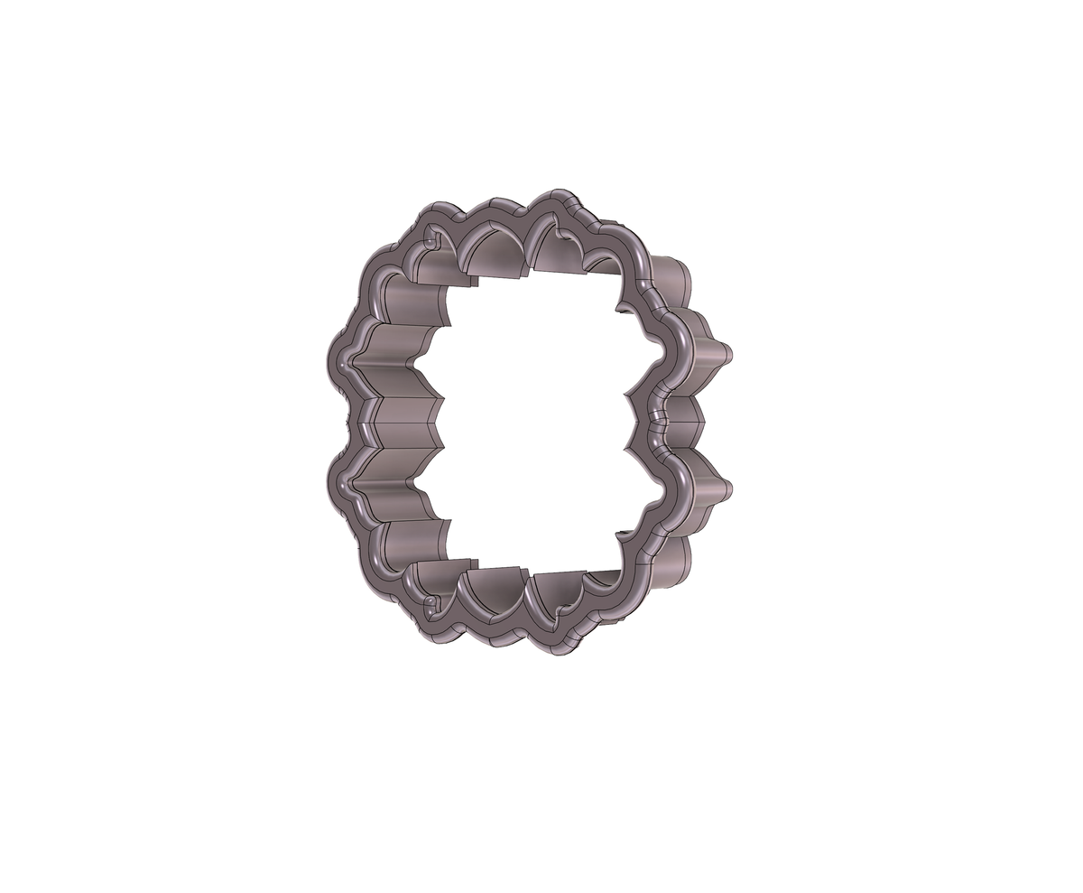 DIGITAL STL Download For Zephyr Plaque Cookie Cutter