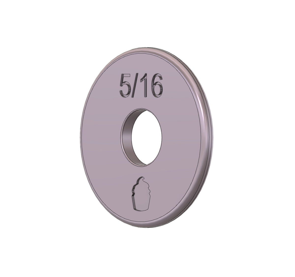 DIGITAL STL Download For 5/16&quot; Rolling Pin Guides (Set of 2)