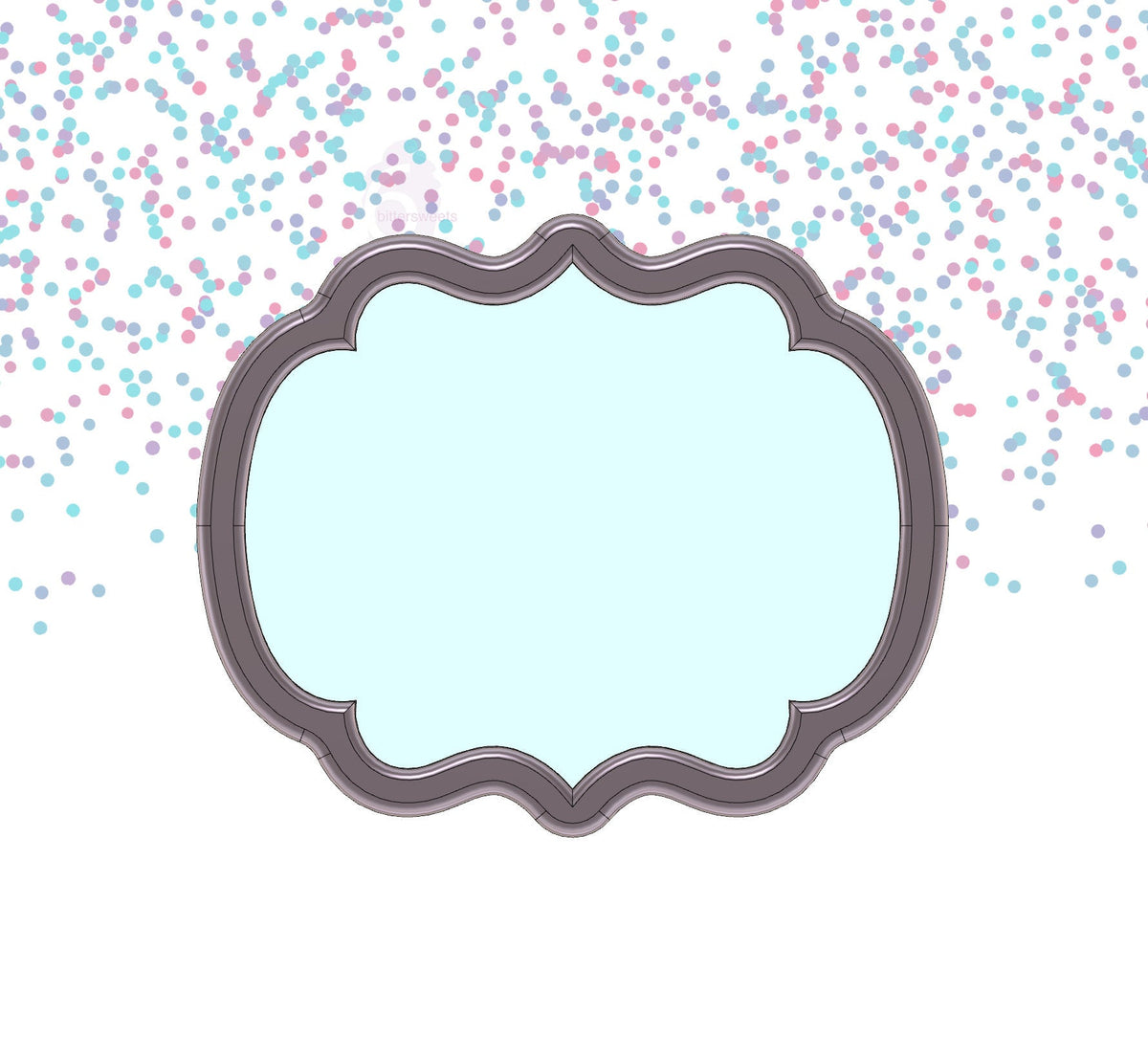 Scallop Plaque 4 Cookie Cutter