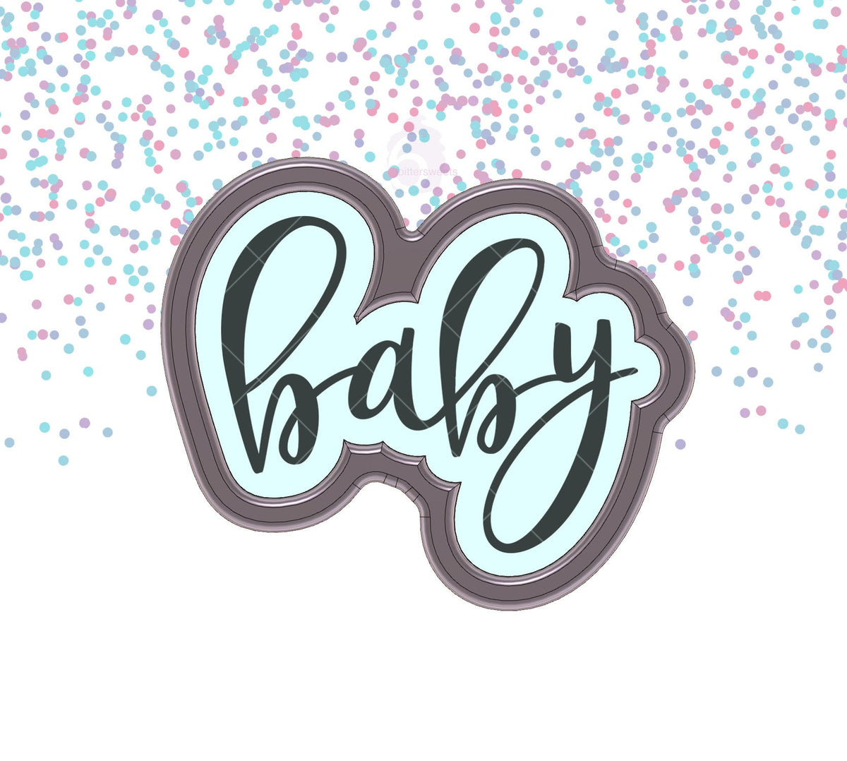 Baby 1 Lettered Cookie Cutter