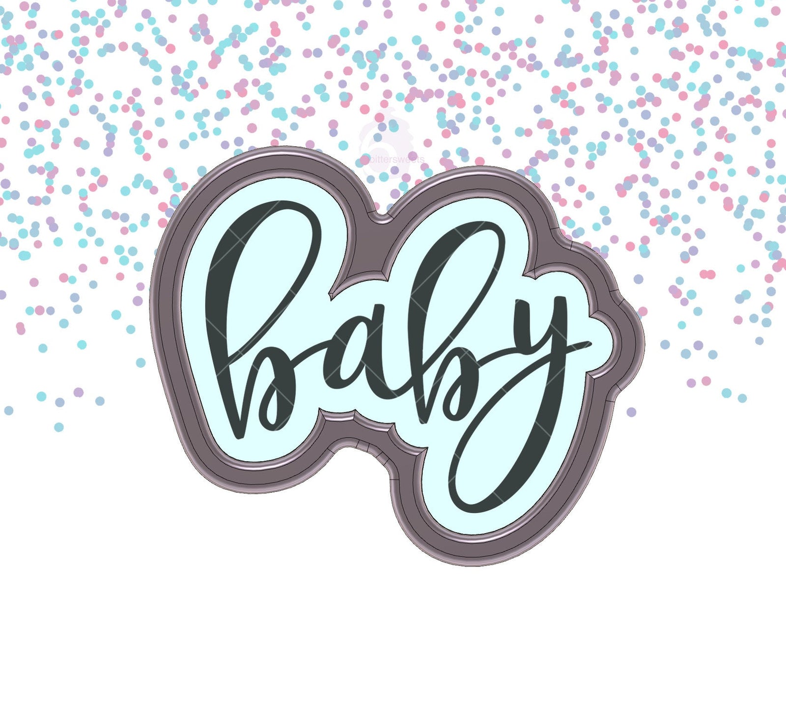 Baby 1 Lettered Cookie Cutter