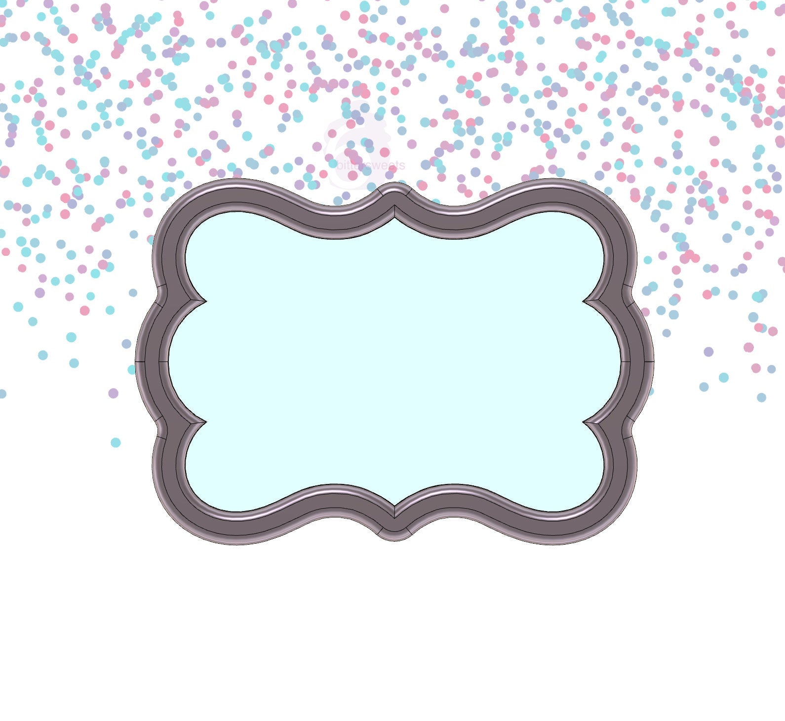 Scallop Plaque 7 Cookie Cutter