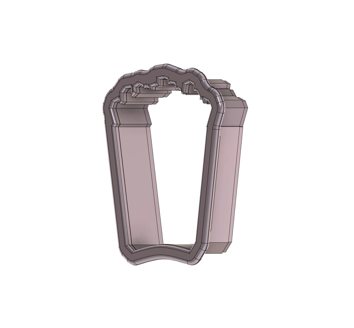 DIGITAL STL Download For French Fries 1 Cookie Cutter