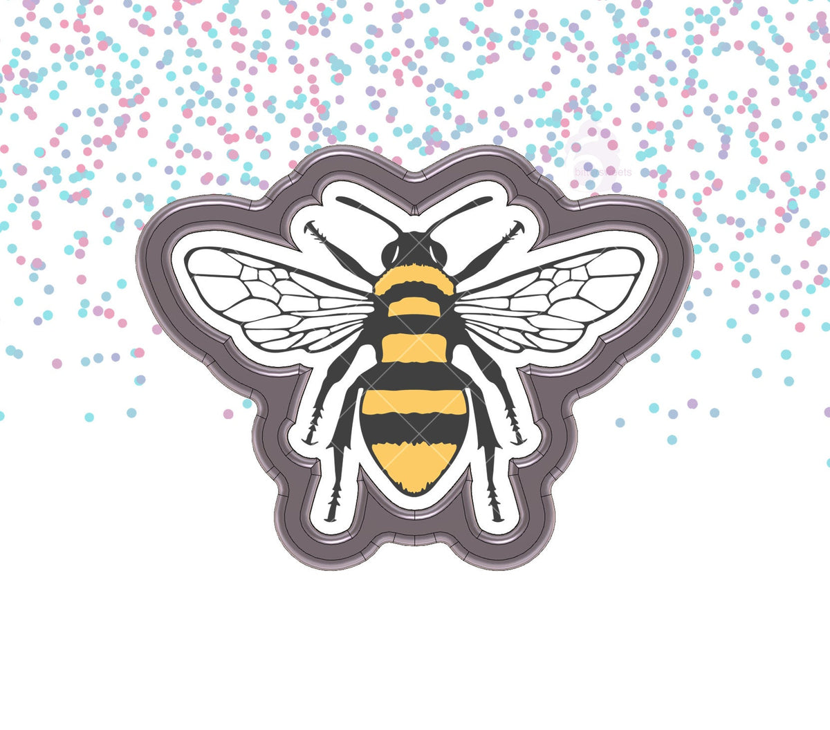 DIGITAL STL Download For Bumblebee Cookie Cutter
