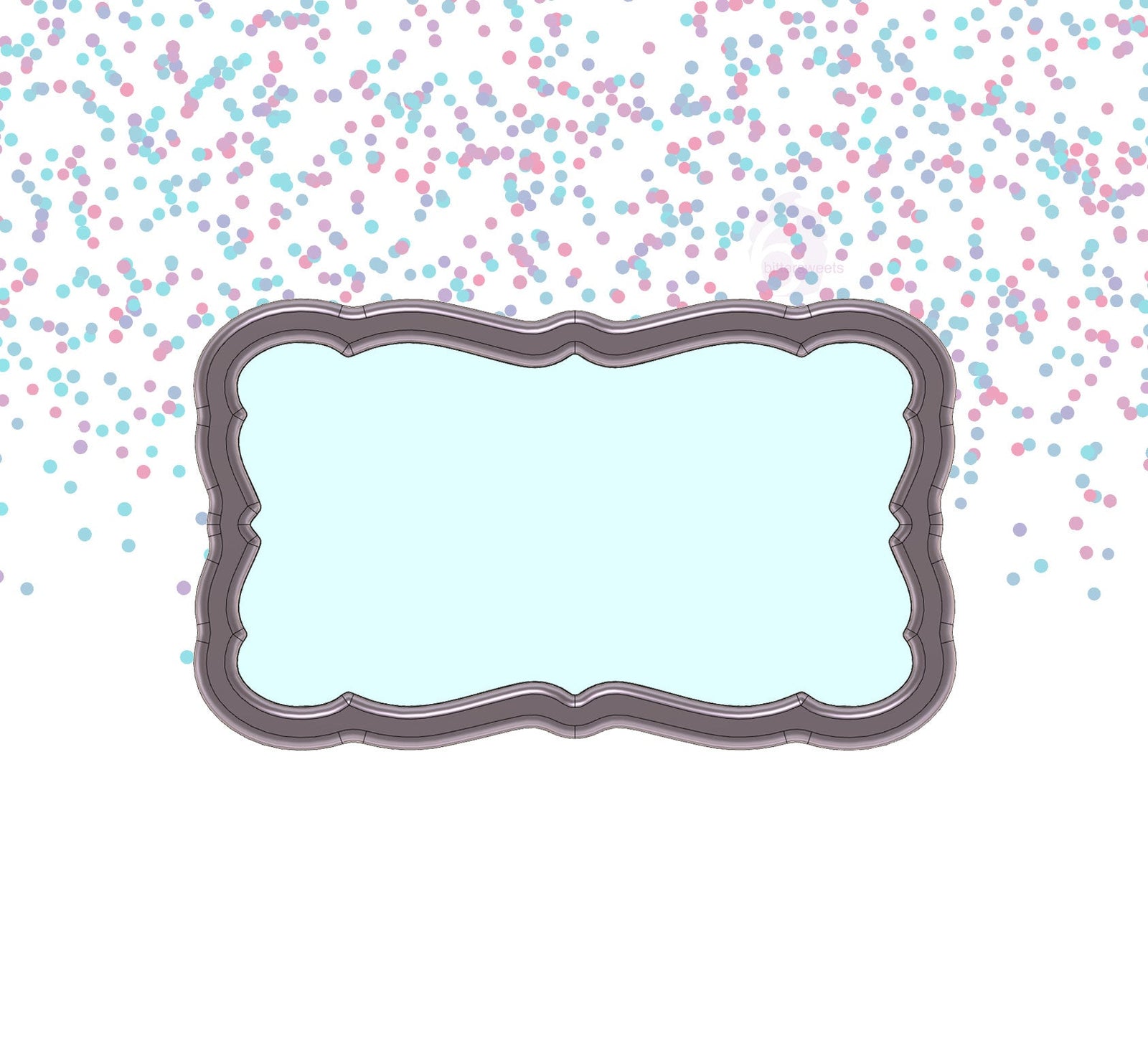 Scallop Plaque 6 Cookie Cutter