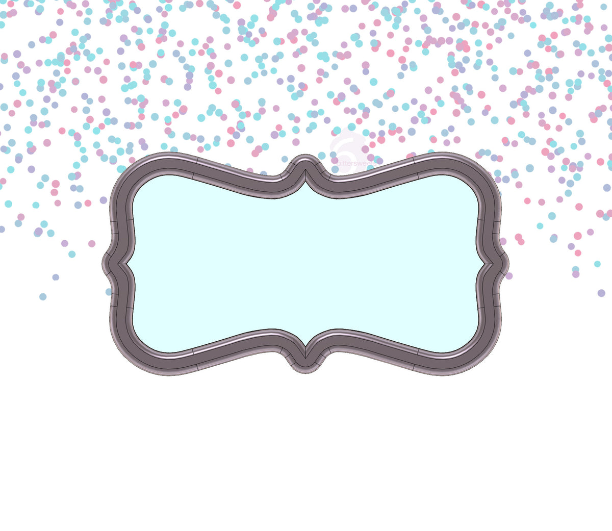 Scallop Plaque 10 Cookie Cutter