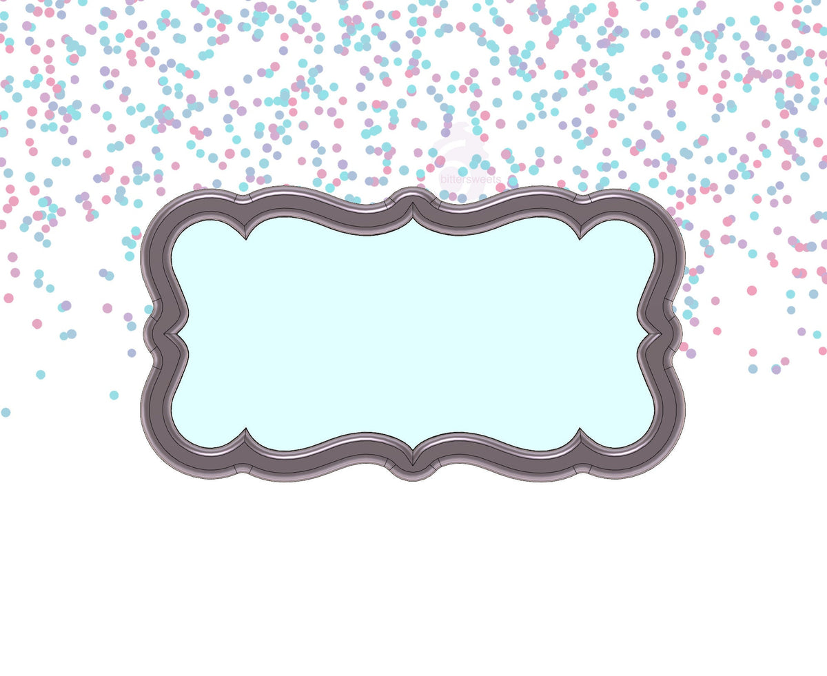 Scallop Plaque 11 Cookie Cutter