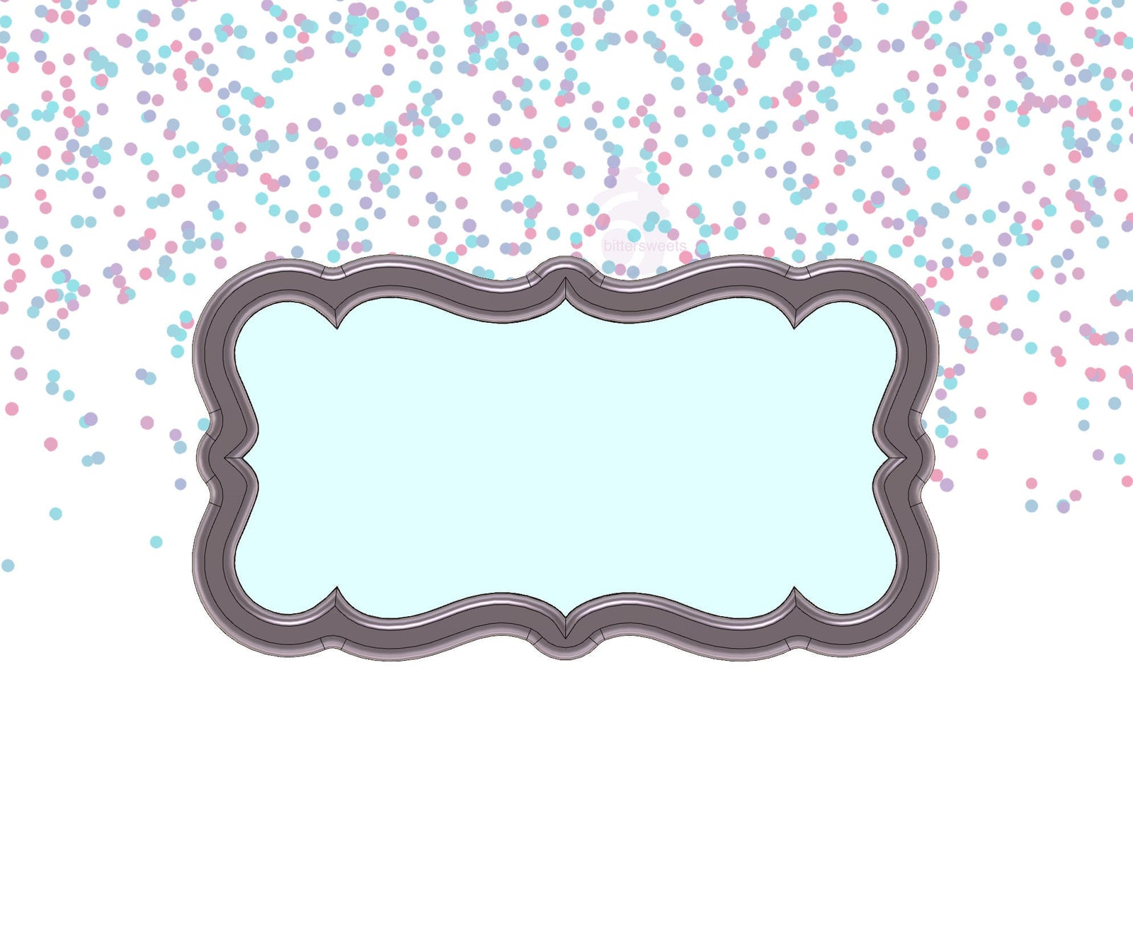 Scallop Plaque 11 Cookie Cutter