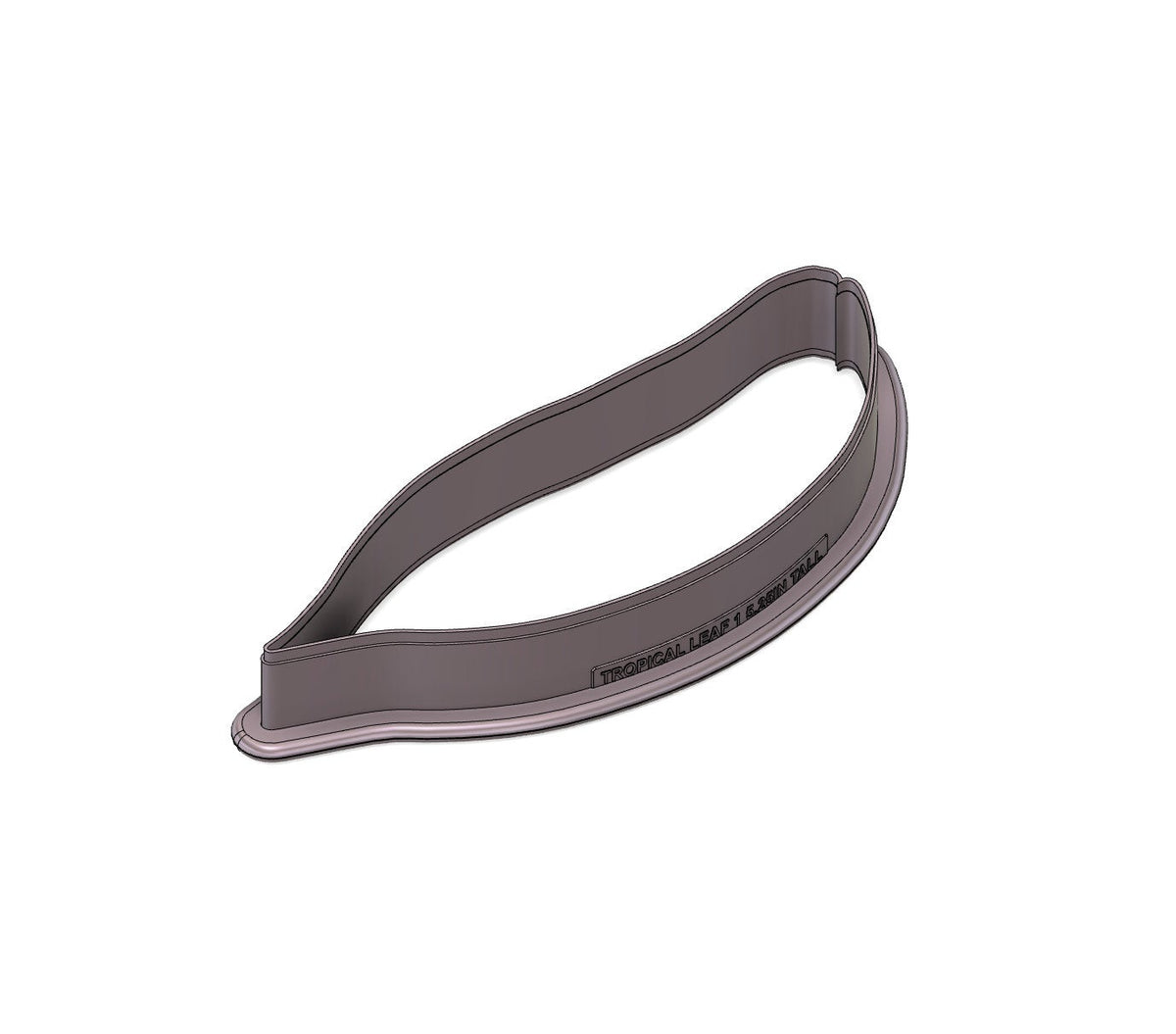 Tropical Leaf 1 Cookie Cutter