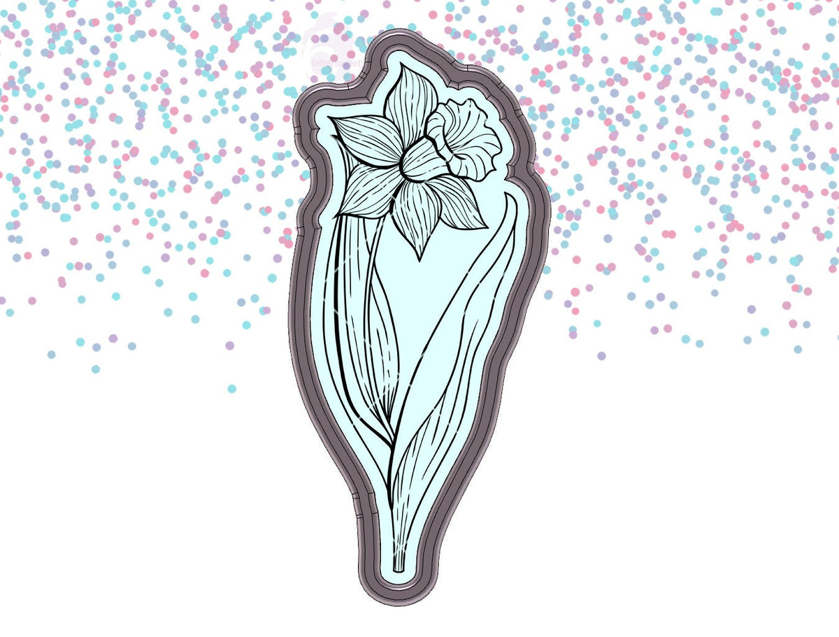 Iris With Stem Cookie Cutter