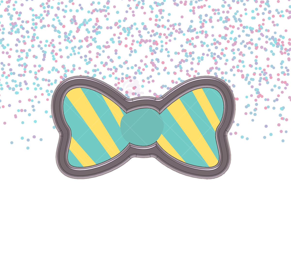 Bowtie 1 Cookie Cutter