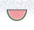 Watermelon / Wide Rainbow Cookie Cutter