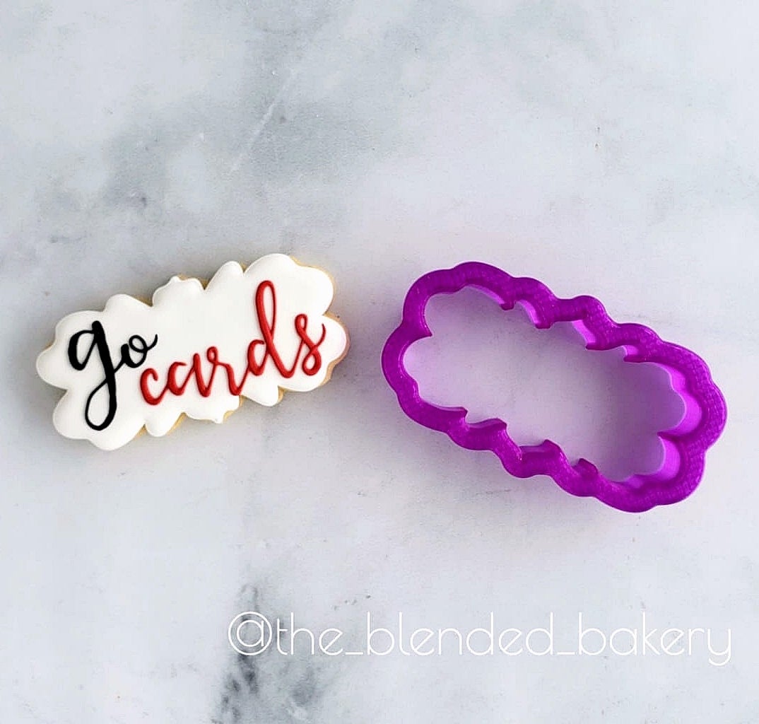 Funky Plaque 2 Cookie Cutter