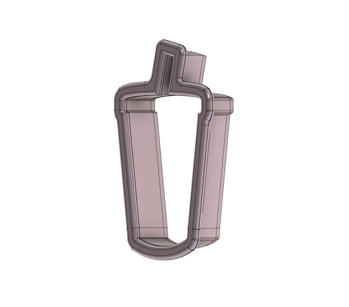 Soda Cup With Straw Cookie Cutter