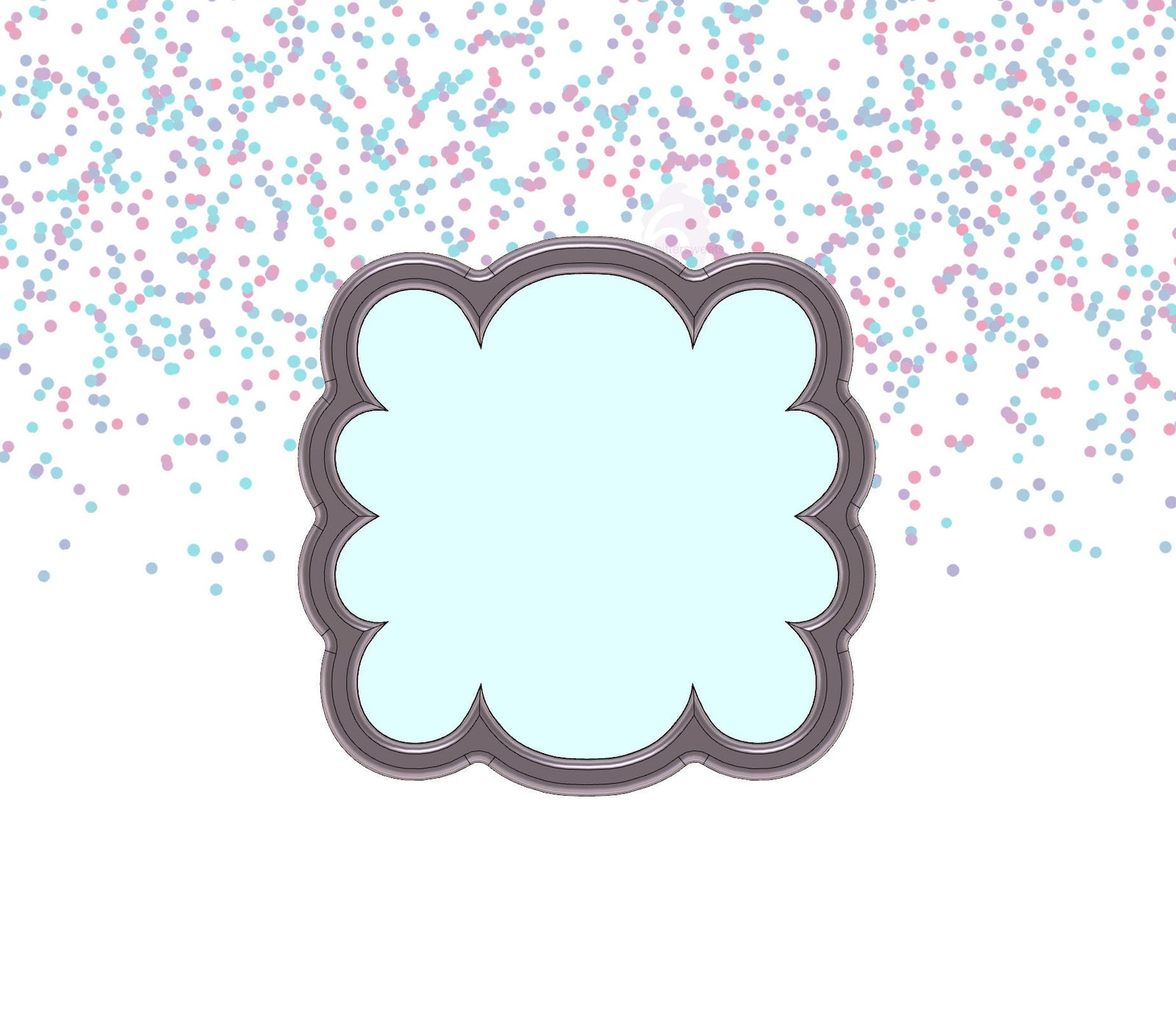 DIGITAL STL Download For Bora Plaque Cookie Cutter