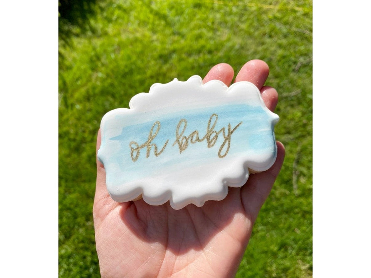 Scallop Plaque 9 Cookie Cutter