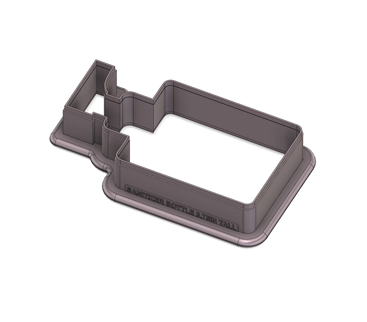 Sanitizer Bottle Cookie Cutter