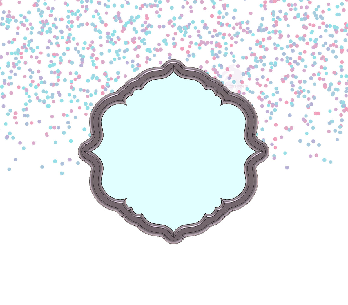 Scallop Plaque 12 Cookie Cutter