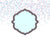 Scallop Plaque 12 Cookie Cutter