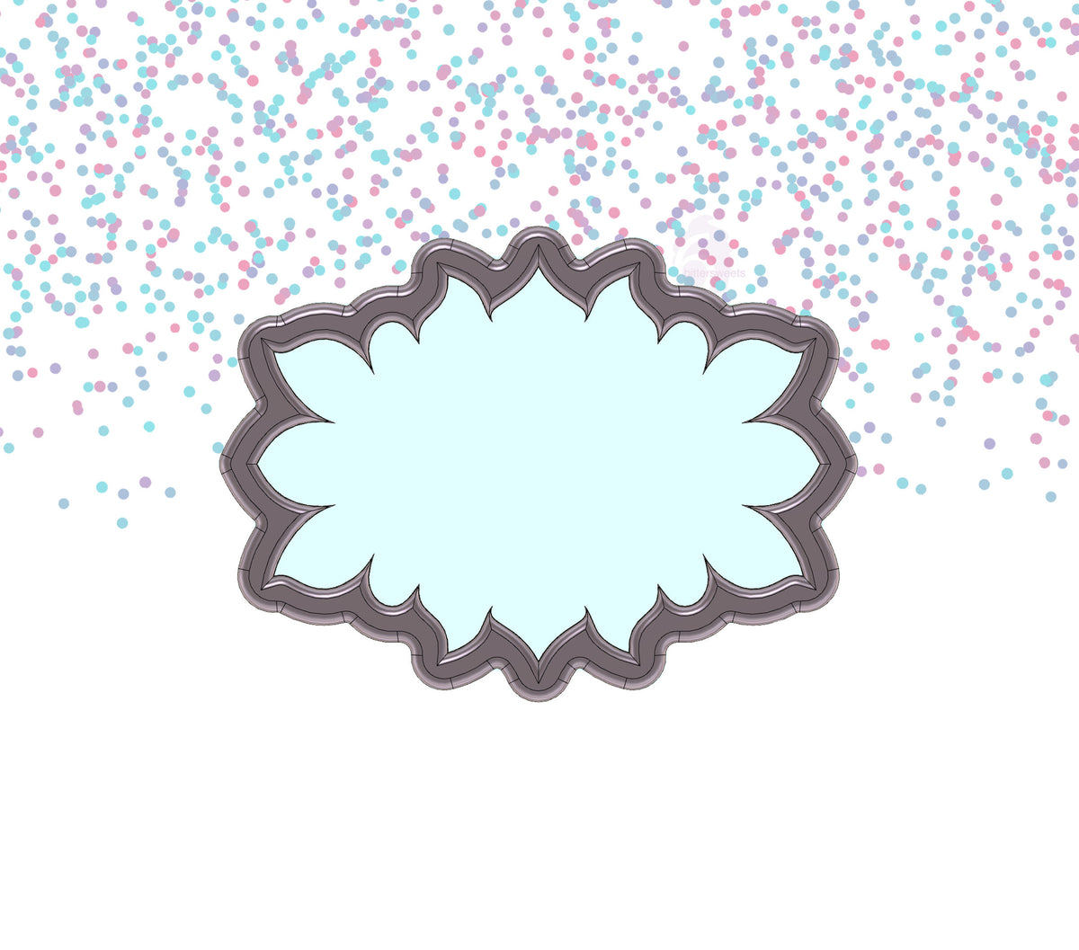 DIGITAL STL Download For Maia Plaque Cookie Cutter