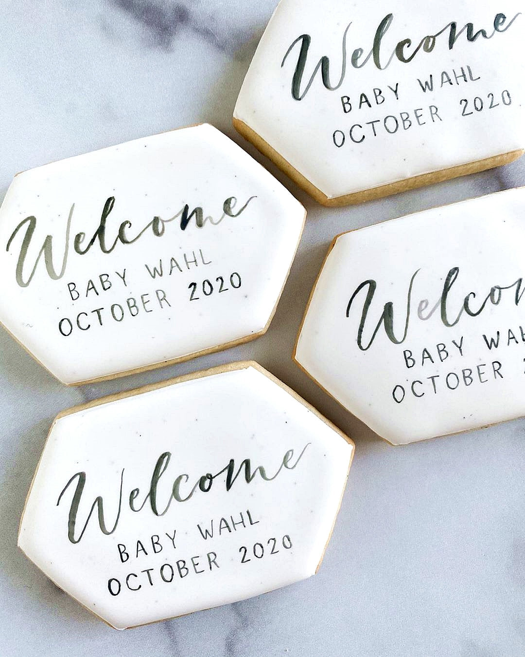 Tall Hexagon Plaque 2 Cookie Cutter