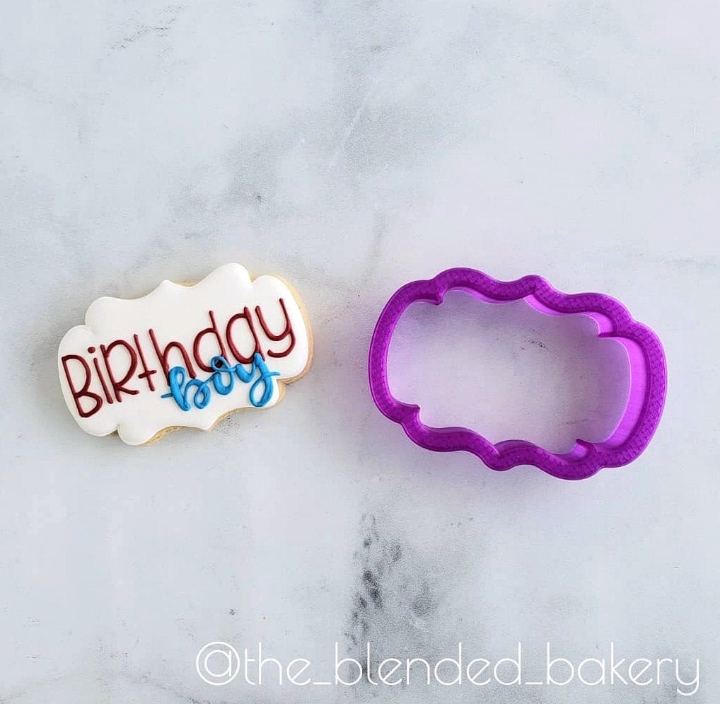 Scallop Plaque 3 Cookie Cutter